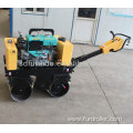 FYL-800 water cooled engine walk behind double drum vibratory roller